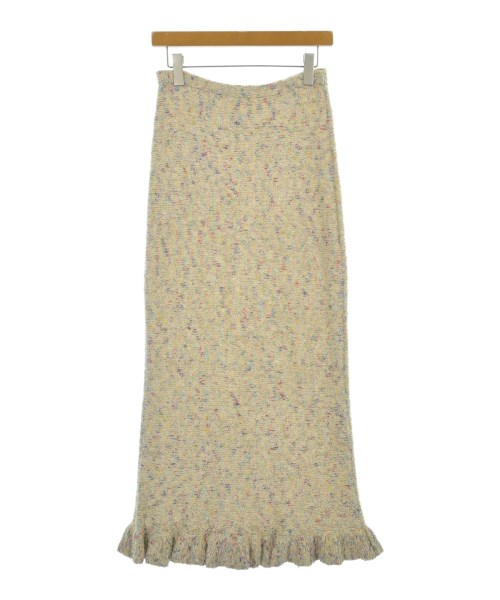 BACCA(バッカ)ロング・マキシ丈スカート 白 サイズ:36(S位)/2200659079091