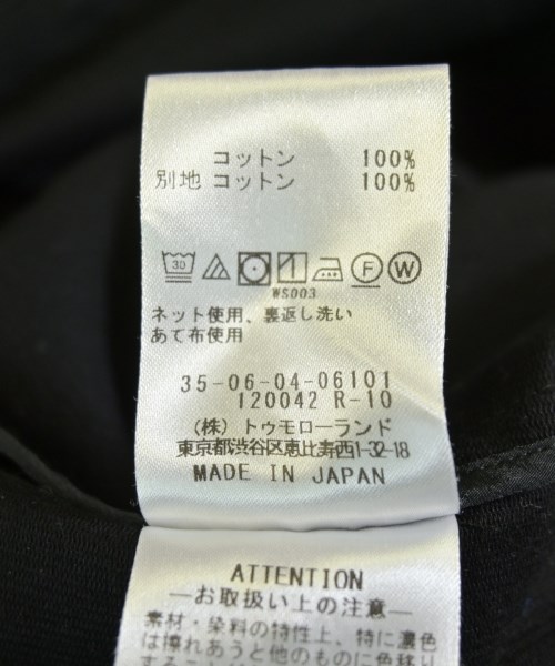 BACCA（バッカ）シャツワンピース 黒 サイズ:34(XS位) レディース/2200711307032