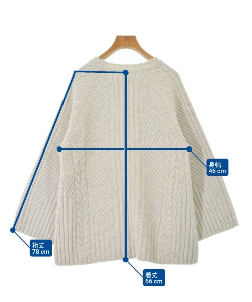 BACCA（バッカ）ニット・セーター ベージュ サイズ:S レディース/2200648312048