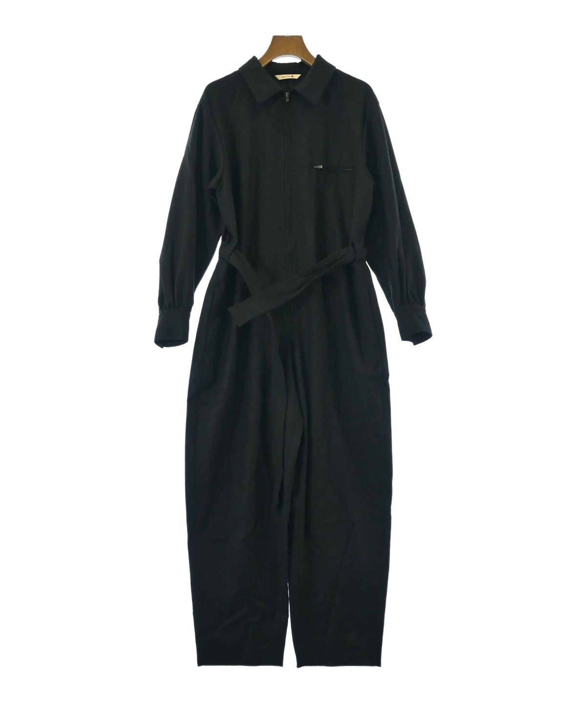 BACCA ブラック オールインワン サロペット BACCA（バッカ）オールインワン/サロペット 黒 サイズ:36(S位