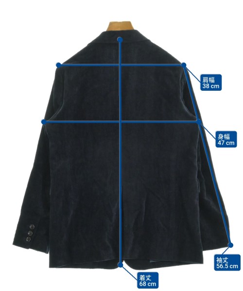 BACCA（バッカ）カジュアルジャケット 紺 サイズ:36(S位) レディース/2200639095110