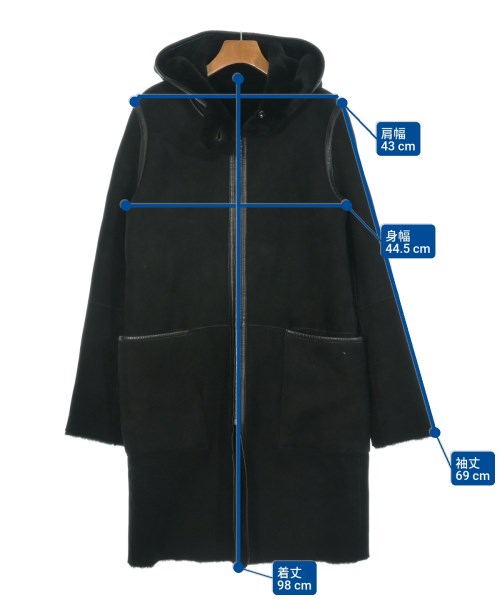 BACCA（バッカ）ムートンコート 黒 サイズ:-(L位) レディース/2200661292013