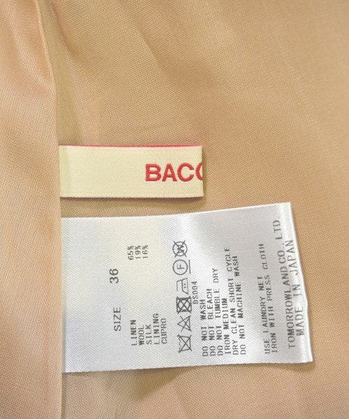 BACCA（バッカ）ブラウス ベージュ サイズ:36(S位) レディース/2200664675028