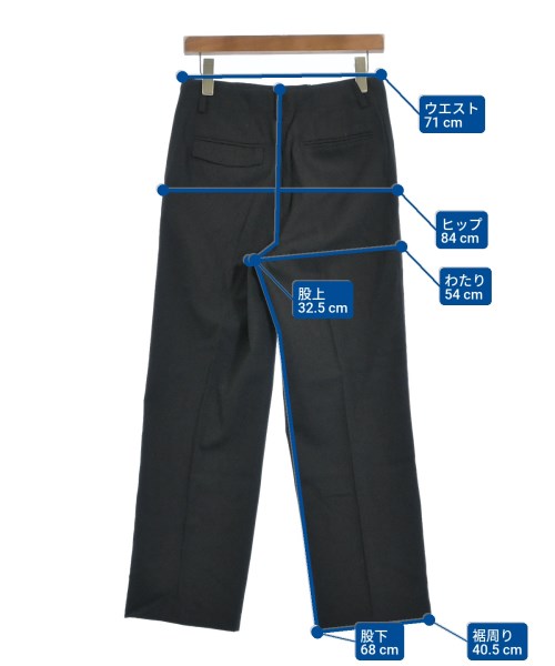 BACCA（バッカ）スラックス 黒 サイズ:34(XS位) レディース/2200667701052