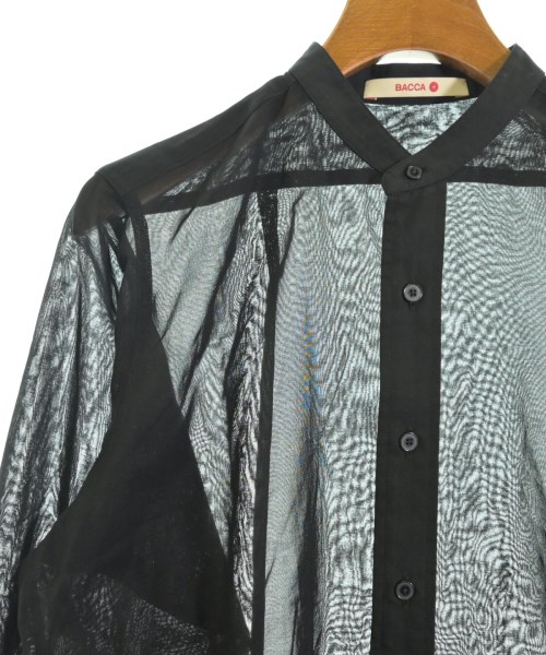 BACCA（バッカ）カジュアルシャツ 黒 サイズ:36(S位) レディース/2200666468192