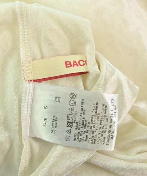BACCA（バッカ）キャミソール 白 サイズ:S レディース/2200666468437