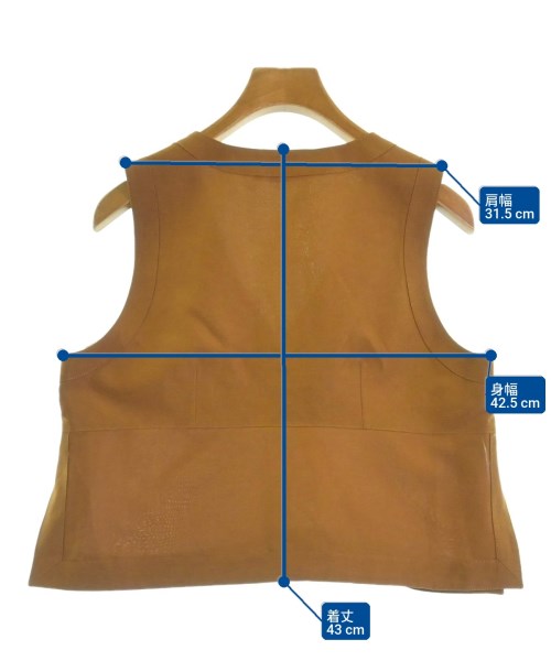 BACCA（バッカ）ブラウス 茶 サイズ:36(S位) レディース/2200669447095