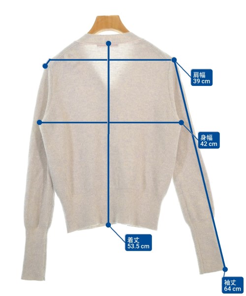 BACCA（バッカ）カーディガン ベージュ サイズ:S レディース/2200670053063