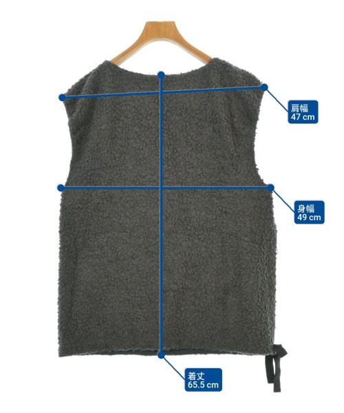 BACCA（バッカ）ノースリーブ グレー サイズ:36(S位) レディース/2200670053070