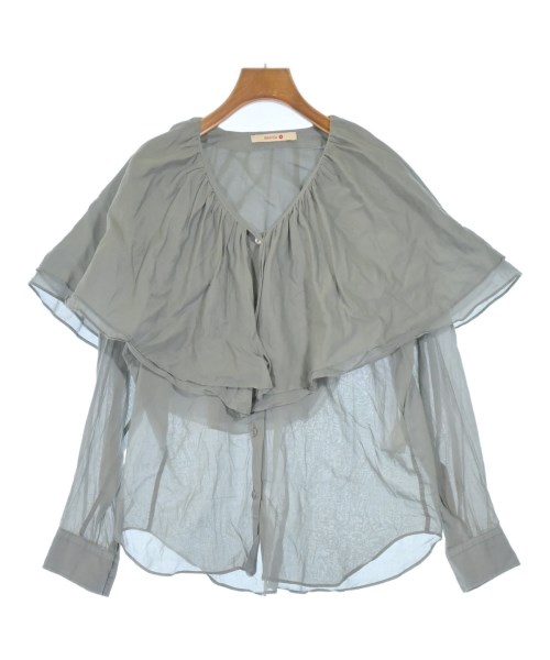 BACCA(バッカ)ブラウス グレー サイズ:36(S位)/2200671482022
