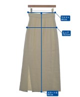 BACCA（バッカ）ロング・マキシ丈スカート ベージュ サイズ:34(XS位) レディース/2200669416084