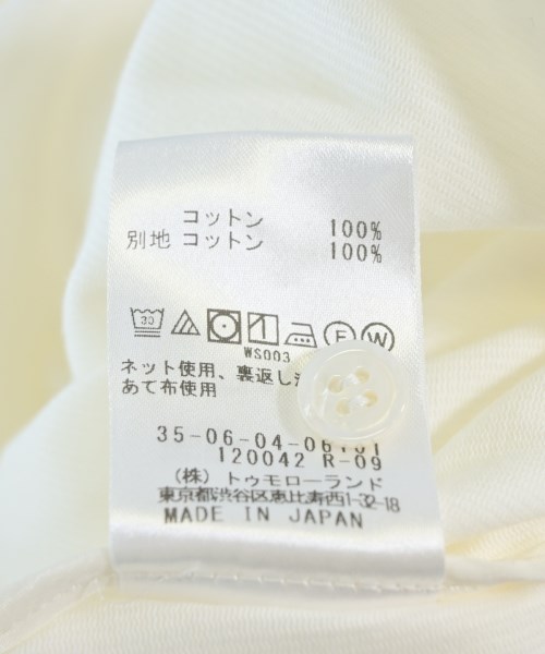 BACCA（バッカ）シャツワンピース 白 サイズ:34(XS位) レディース/2200720489019