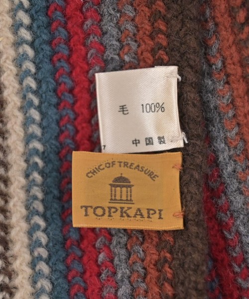 TOPKAPI（トプカピ）マフラー 赤 サイズ:- レディース/2200675100069