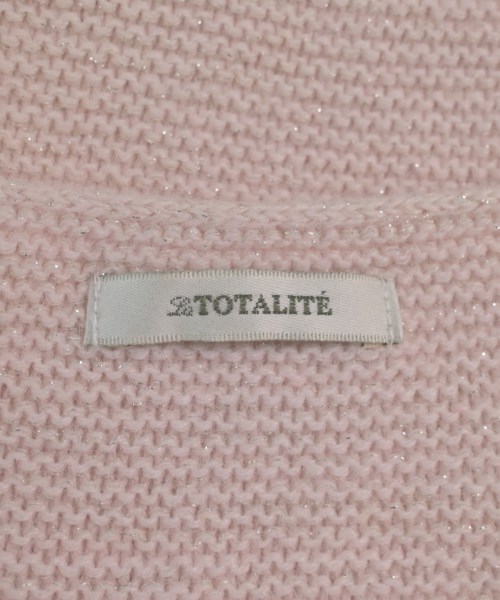 TOTALITE（トータリテ）ニット・セーター ピンク サイズ:F レディース/2200634331077