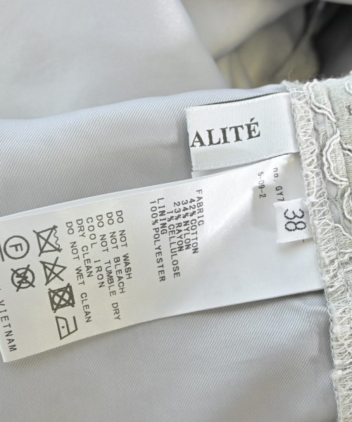 La TOTALITE（ラトータリテ）ロング・マキシ丈スカート グレー サイズ:38(M位) レディース/2200645256147