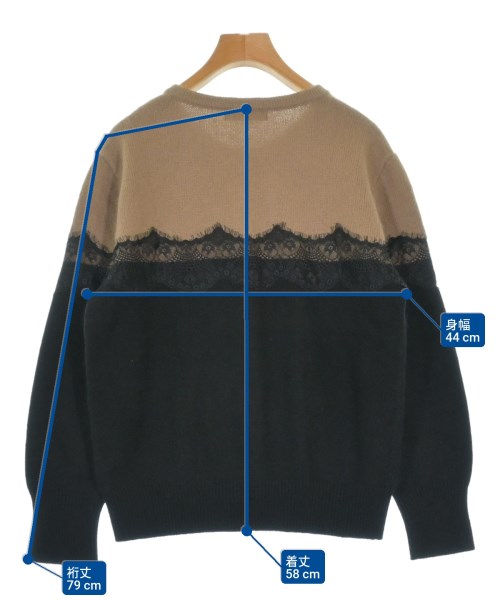 La TOTALITE（ラトータリテ）カーディガン 黒 サイズ:-(M位) レディース/2200647304013