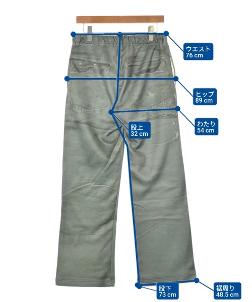 TALKING ABOUT THE ABSTRACTION（トーキングアバウトジアブストラクション）スウェットパンツ カーキ サイズ:L メンズ/2200594329947