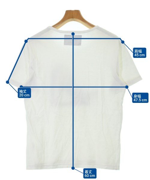 TALKING ABOUT THE ABSTRACTION（トーキングアバウトジアブストラクション）Tシャツ・カットソー 白 サイズ:M メンズ/2200612462045