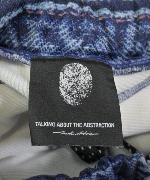 TALKING ABOUT THE ABSTRACTION（トーキングアバウトジアブストラクション）スウェットパンツ 青 サイズ:M メンズ/2200615205014