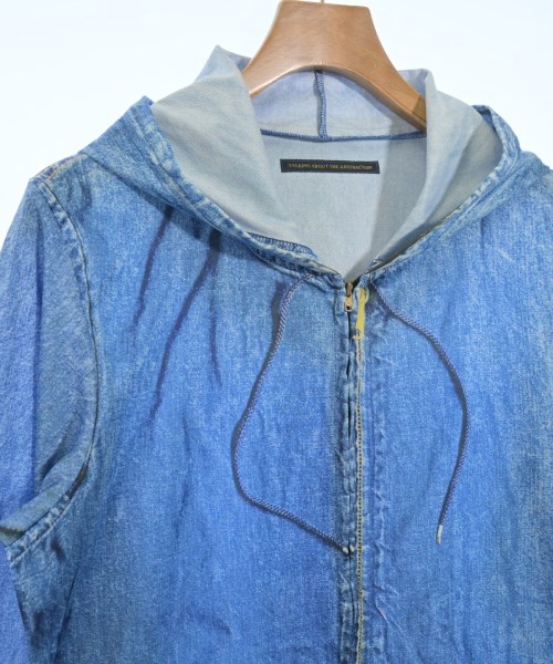 TALKING ABOUT THE ABSTRACTION（トーキングアバウトジアブストラクション）パーカー 青 サイズ:3(L位) メンズ/2200673702289