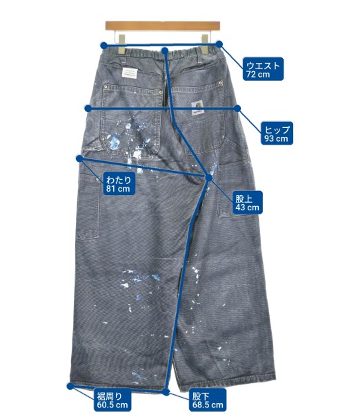 TALKING ABOUT THE ABSTRACTION（トーキングアバウトジアブストラクション）スウェットパンツ 紺 サイズ:L メンズ/2200686323013