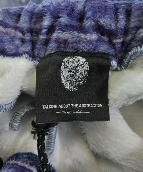 TALKING ABOUT THE ABSTRACTION（トーキングアバウトジアブストラクション）スウェットパンツ 紫 サイズ:S メンズ/2200660663036