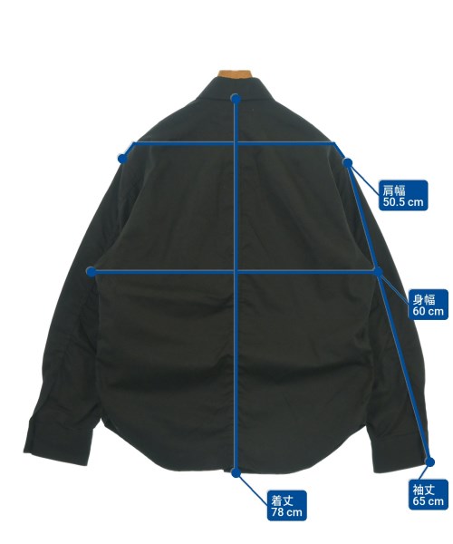 JOHN LAWRENCE SULLIVAN（ジョンローレンスサリバン）カジュアルシャツ 黒 サイズ:S メンズ/2200620787215