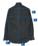 JOHN LAWRENCE SULLIVAN（ジョンローレンスサリバン）カジュアルシャツ 黒 サイズ:46(M位) メンズ/2200635748010