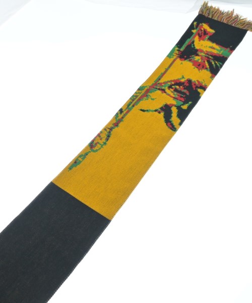 JOHN LAWRENCE SULLIVAN（ジョンローレンスサリバン）マフラー 黒 サイズ:- メンズ/2200639957012