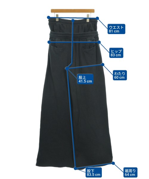 JOHN LAWRENCE SULLIVAN（ジョンローレンスサリバン）スウェットパンツ 黒 サイズ:L メンズ/2200640260033