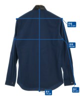 JOHN LAWRENCE SULLIVAN（ジョンローレンスサリバン）カジュアルシャツ 紺 サイズ:36(S位) メンズ/2200640311223