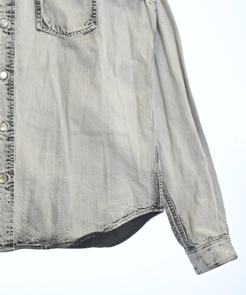 JOHN LAWRENCE SULLIVAN（ジョンローレンスサリバン）カジュアルシャツ グレー サイズ:48(L位) メンズ/2200614260199