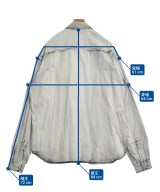 JOHN LAWRENCE SULLIVAN（ジョンローレンスサリバン）カジュアルシャツ グレー サイズ:48(L位) メンズ/2200614260199