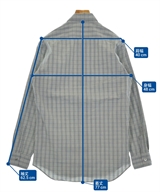 JOHN LAWRENCE SULLIVAN（ジョンローレンスサリバン）カジュアルシャツ グレー サイズ:38(S位) メンズ/2200625656035