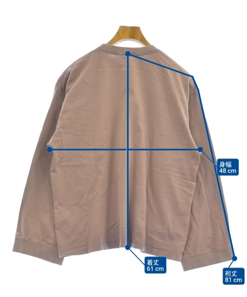 JOHN LAWRENCE SULLIVAN（ジョンローレンスサリバン）Tシャツ・カットソー ピンク サイズ:S メンズ/2200626704100