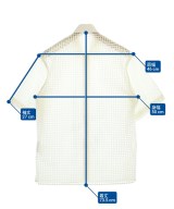 JOHN LAWRENCE SULLIVAN（ジョンローレンスサリバン）カジュアルシャツ 白 サイズ:38(S位) メンズ/2200629024014