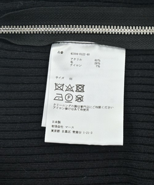 JOHN LAWRENCE SULLIVAN（ジョンローレンスサリバン）マフラー 黒 サイズ:OS メンズ/2200633682132