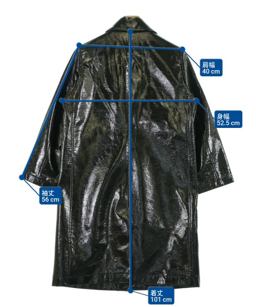 JOHN LAWRENCE SULLIVAN（ジョンローレンスサリバン）コート 黒 サイズ:34(XS位) メンズ/2200633445010