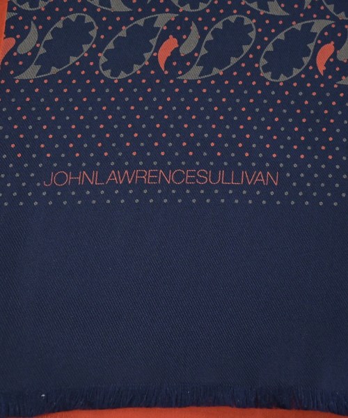 JOHN LAWRENCE SULLIVAN（ジョンローレンスサリバン）ストール 紺 サイズ:- メンズ/2200615080031