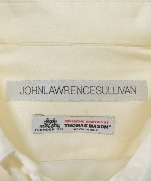 JOHN LAWRENCE SULLIVAN（ジョンローレンスサリバン）カジュアルシャツ 白 サイズ:34(XXS位) メンズ/2200579188330