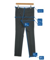 JOHN LAWRENCE SULLIVAN（ジョンローレンスサリバン）スラックス 黒 サイズ:36(XS位) メンズ/2200620406116