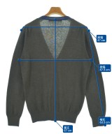 JOHN LAWRENCE SULLIVAN（ジョンローレンスサリバン）カーディガン グレー サイズ:M メンズ/2200569084079