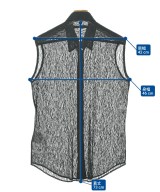 JOHN LAWRENCE SULLIVAN（ジョンローレンスサリバン）カジュアルシャツ 黒 サイズ:48(L位) メンズ/2200673088055