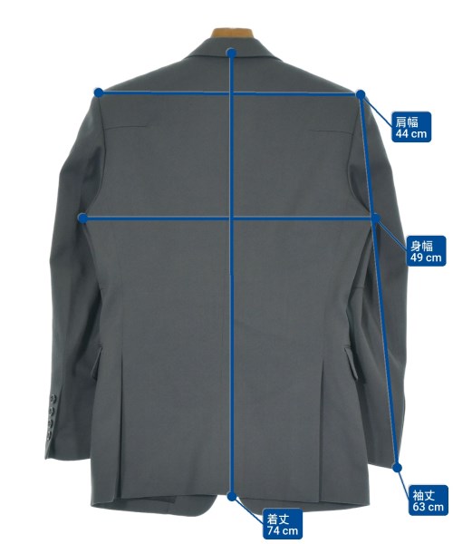 JOHN LAWRENCE SULLIVAN（ジョンローレンスサリバン）ジャケット グレー サイズ:44(S位) メンズ/2200673908025