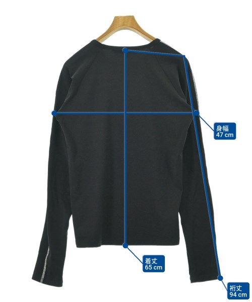 JOHN LAWRENCE SULLIVAN（ジョンローレンスサリバン）Tシャツ・カットソー 黒 サイズ:L メンズ/2200677519012