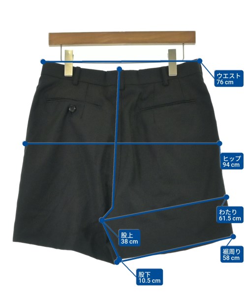 JOHN LAWRENCE SULLIVAN（ジョンローレンスサリバン）ショートパンツ 黒 サイズ:46(M位) メンズ/2200677519036