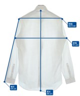 JOHN LAWRENCE SULLIVAN（ジョンローレンスサリバン）カジュアルシャツ 白 サイズ:46(M位) メンズ/2200675614696