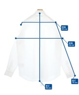 JOHN LAWRENCE SULLIVAN（ジョンローレンスサリバン）カジュアルシャツ 白 サイズ:48(L位) メンズ/2200679895022