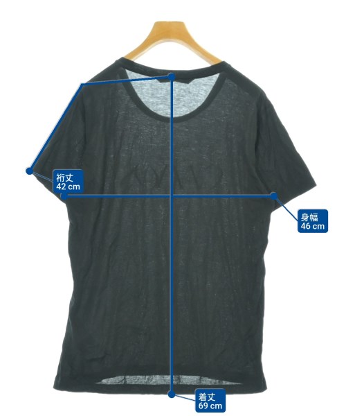 JOHN LAWRENCE SULLIVAN（ジョンローレンスサリバン）Tシャツ・カットソー 黒 サイズ:M メンズ/2200695900090