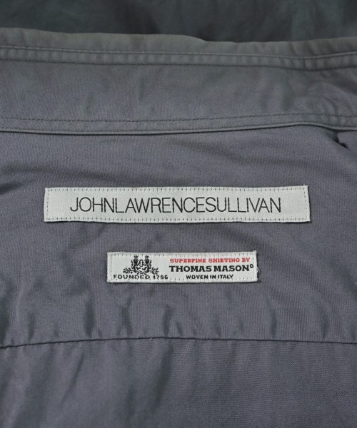 JOHN LAWRENCE SULLIVAN（ジョンローレンスサリバン）カジュアルシャツ グレー サイズ:34(XS位) メンズ/2200701391034